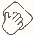 Icono de servicio de limpieza del hogar