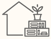 Home organization service icon